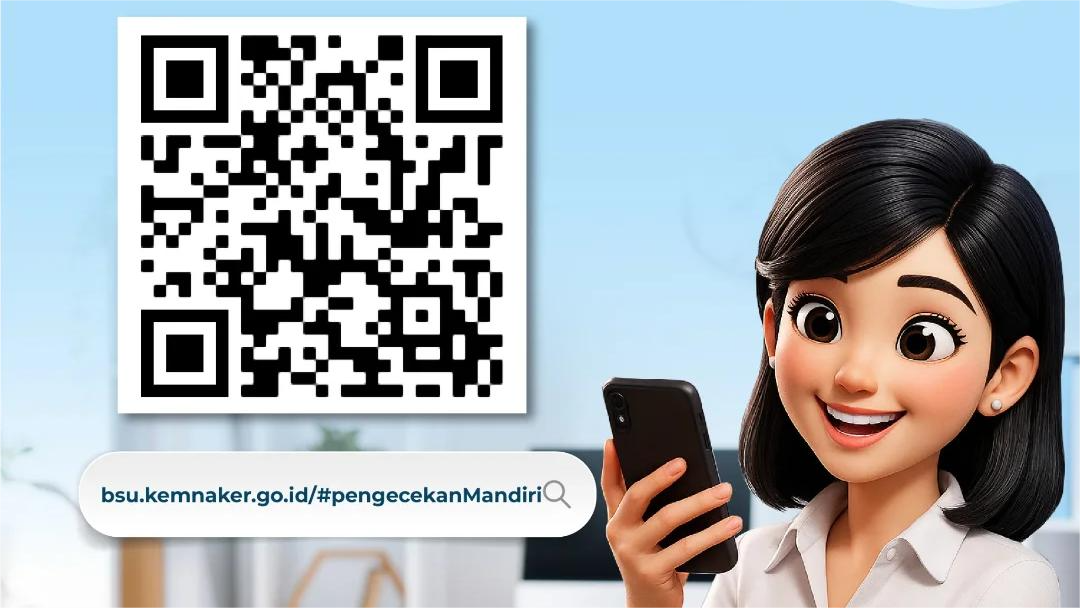 Pengecekan BSU 2025. (kemenaker)